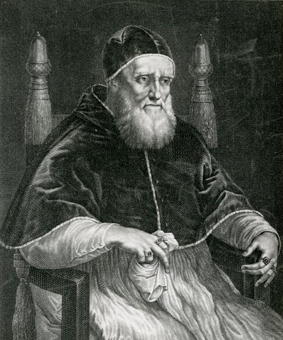 Pope Julius II by Raffaello Sanzio Raphael